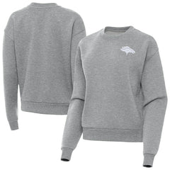 Antigua Women's Victory Crew Pullover Sweatshirt - Denver Broncos