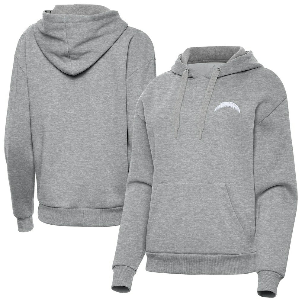 Antigua Women's Victory Pullover Hoodie - Los Angeles Chargers