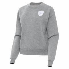 Antigua Women's Victory Crew Pullover Sweatshirt - Las Vegas Raiders