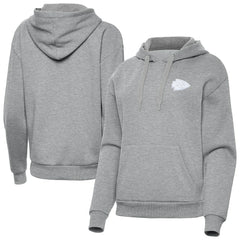 Antigua Women's Victory Pullover Hoodie - Kansas City Chiefs