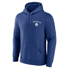 NHL This item will ship within 2 business days. Toronto Maple Leafs Blue Team Lockup Pullover Hoodie