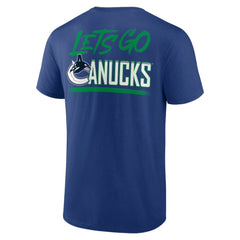 NHL This item will ship within 2 business days. Vancouver Canucks Royal Bring It T-Shirt