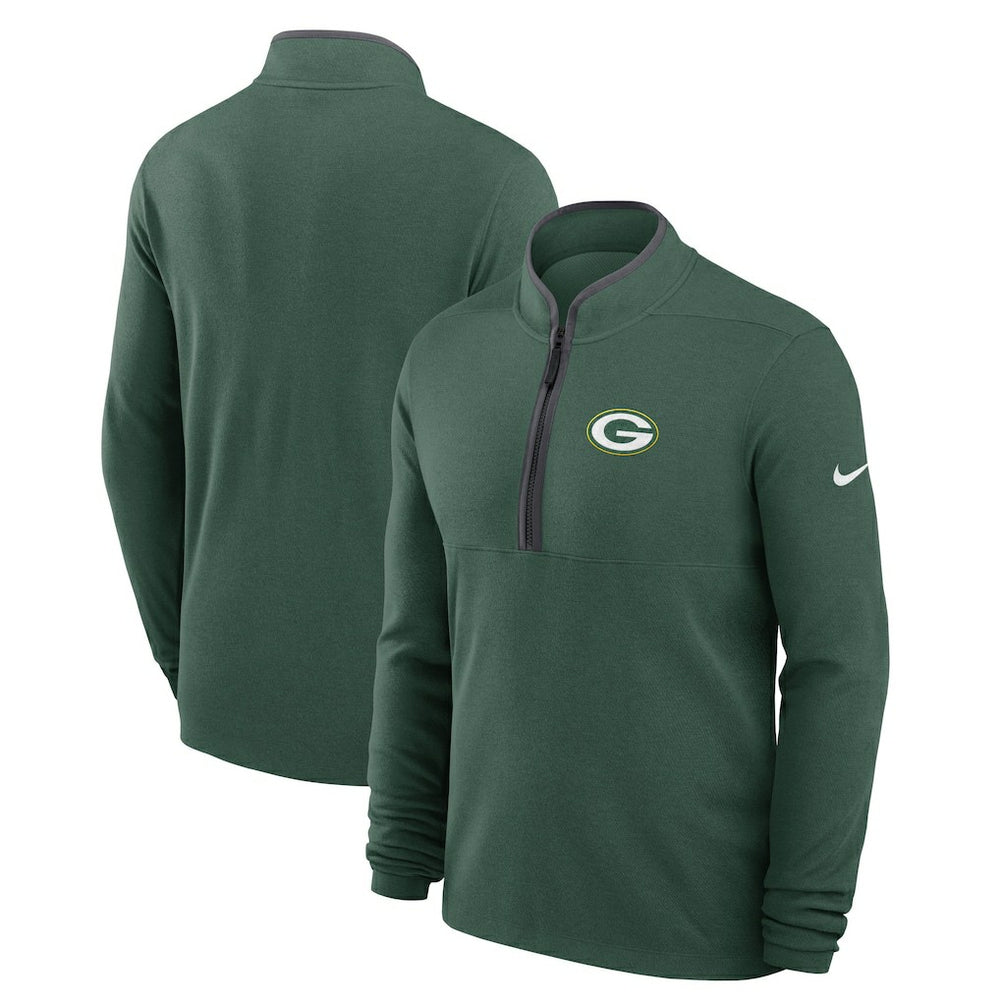 Lightweight Victory Dri-FIT Half-Zip Pullover - Green Bay Packers