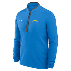Lightweight Victory Dri-FIT Half-Zip Pullover - Los Angeles Chargers