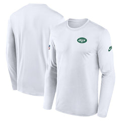 Legend Small Logo Dri-FIT Long Sleeve T-Shirt - New York Jets
