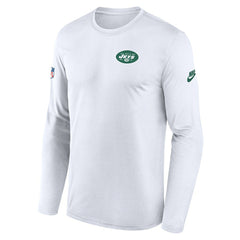 Legend Small Logo Dri-FIT Long Sleeve T-Shirt - New York Jets