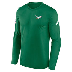 Legend Small Logo Dri-FIT Long Sleeve T-Shirt - Philadelphia Eagles