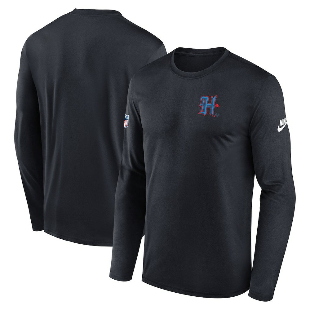 Legend Small Logo Dri-FIT Long Sleeve T-Shirt - Houston Texans