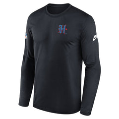 Legend Small Logo Dri-FIT Long Sleeve T-Shirt - Houston Texans