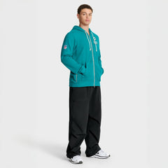 Sideline Standard Issue Utility Player Dri-FIT Full-Zip Hoodie - Miami Dolphins