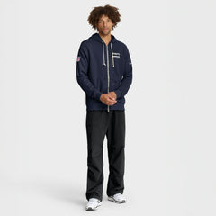 Sideline Standard Issue Utility Player Dri-FIT Full-Zip Hoodie - New England Patriots