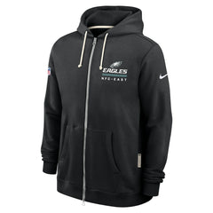 Sideline Standard Issue Utility Player Dri-FIT Full-Zip Hoodie - Philadelphia Eagles