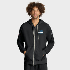 Sideline Standard Issue Utility Player Dri-FIT Full-Zip Hoodie - Carolina Panthers