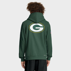 Sideline Standard Issue Utility Player Dri-FIT Full-Zip Hoodie - Green Bay Packers