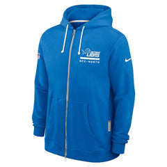 Sideline Standard Issue Utility Player Dri-FIT Full-Zip Hoodie - Detroit Lions