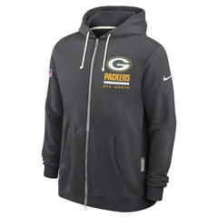 Sideline Standard Issue Utility Player Dri-FIT Full-Zip Hoodie - Green Bay Packers