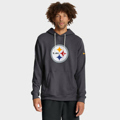 Sideline Standard Issue Initial Home Dri-FIT Hoodie - Pittsburgh Steelers