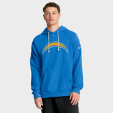 Sideline Standard Issue Initial Home Dri-FIT Hoodie - Los Angeles Chargers