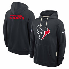 Sideline Standard Issue Initial Home Dri-FIT Hoodie - Houston Texans