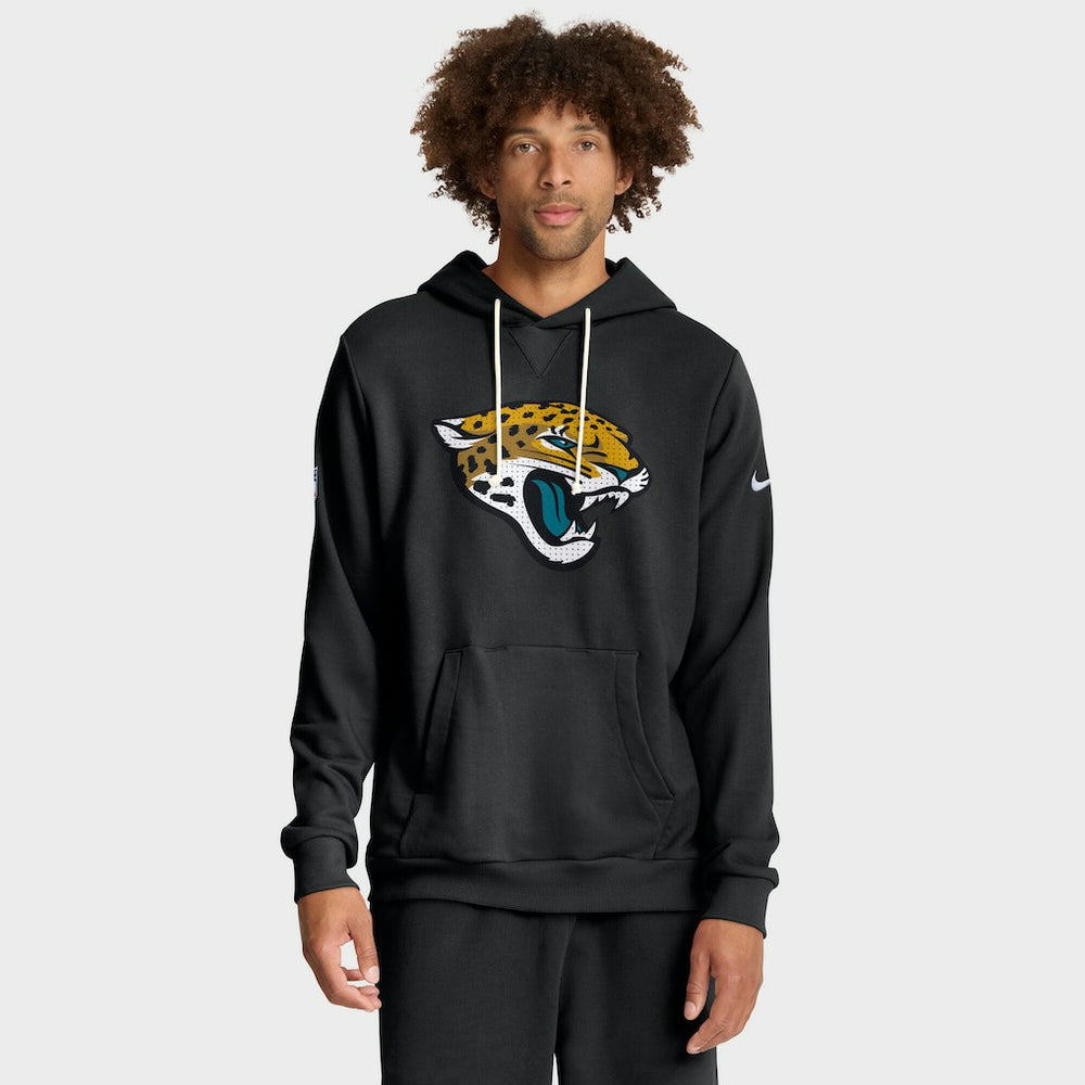 Sideline Standard Issue Initial Home Dri-FIT Hoodie - Jacksonville Jaguars