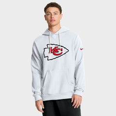 Sideline Standard Issue Initial Home Dri-FIT Hoodie - Kansas City Chiefs