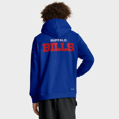 Sideline Standard Issue Initial Home Dri-FIT Hoodie - Buffalo Bills