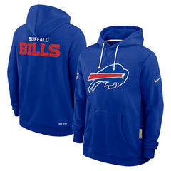 Sideline Standard Issue Initial Home Dri-FIT Hoodie - Buffalo Bills
