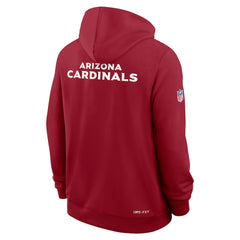 Sideline Standard Issue Initial Home Dri-FIT Hoodie - Arizona Cardinals