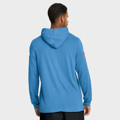 Sideline Oilers Throwback Dri-FIT Long Sleeve Hoodie T-Shirt - Tennessee Titans