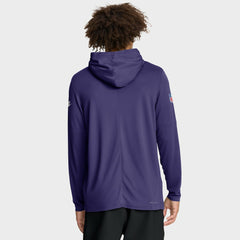 Sideline Pass Accuracy Dri-FIT Long Sleeve Hoodie T-Shirt - Minnesota Vikings