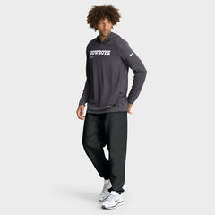 Sideline Pure Fury Performance Long Sleeve Hoodie T-Shirt - Dallas Cowboys
