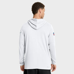 Sideline Pure Fury Performance Long Sleeve Hoodie T-Shirt - Green Bay Packers
