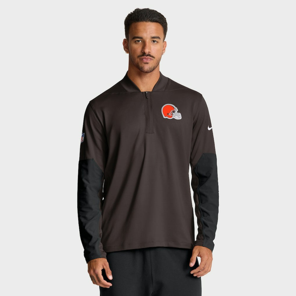 Sideline Dri-FIT Half-Zip Pullover - Cleveland Browns