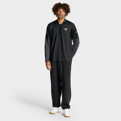Sideline Dri-FIT Half-Zip Pullover - New Orleans Saints