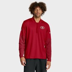 Sideline Dri-FIT Half-Zip Pullover - San Francisco 49ers