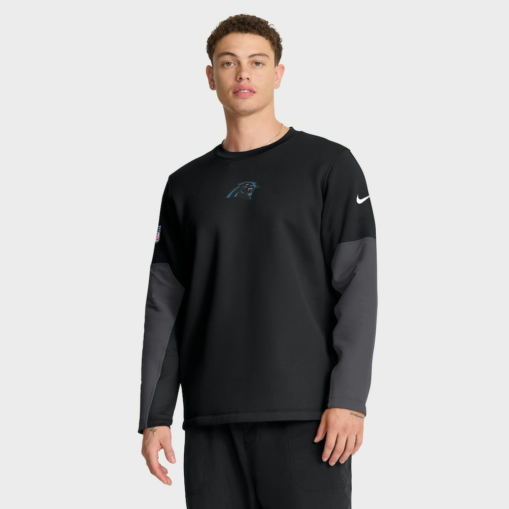 Sideline Coach Therma-FIT Long Sleeve T-Shirt - Carolina Panthers