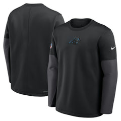 Sideline Coach Therma-FIT Long Sleeve T-Shirt - Carolina Panthers