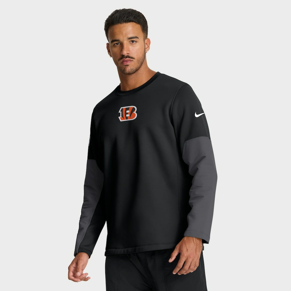 Sideline Coach Therma-FIT Long Sleeve T-Shirt - Cincinnati Bengals