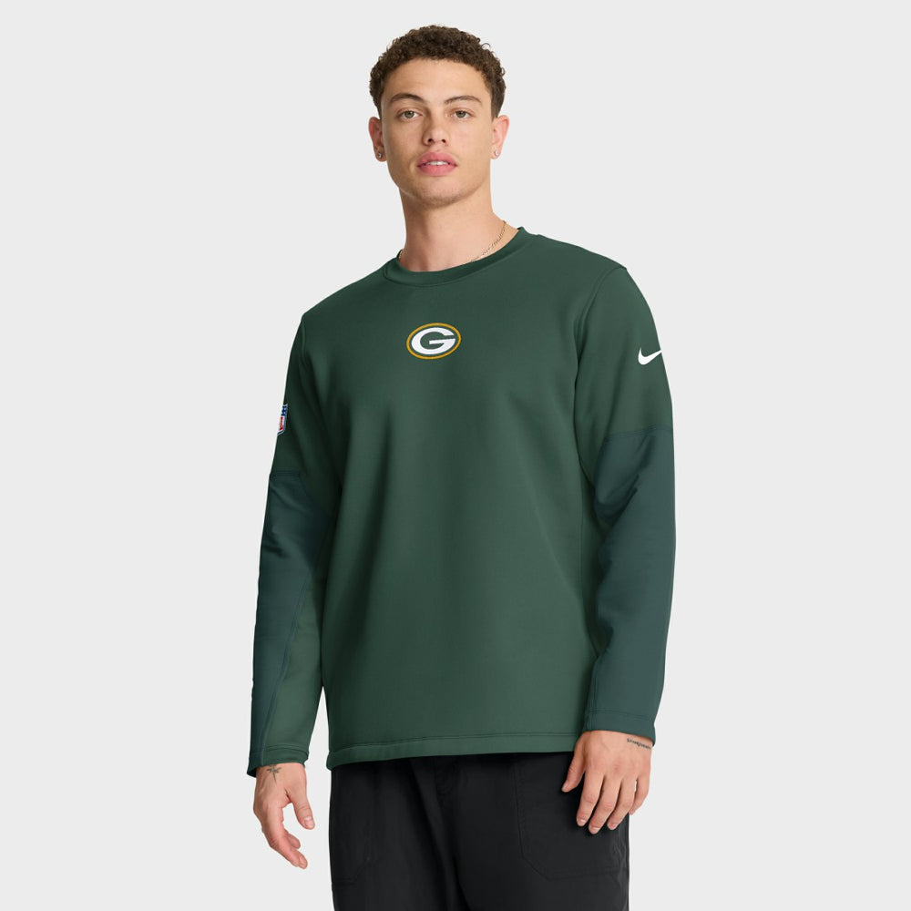 Sideline Coach Therma-FIT Long Sleeve T-Shirt - Green Bay Packers