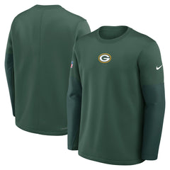 Sideline Coach Therma-FIT Long Sleeve T-Shirt - Green Bay Packers