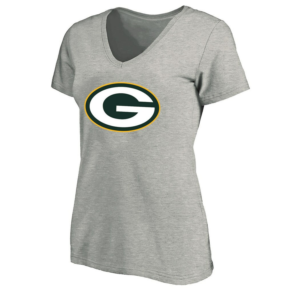 Women's Plus Size V-Neck T-Shirt - Green Bay Packers