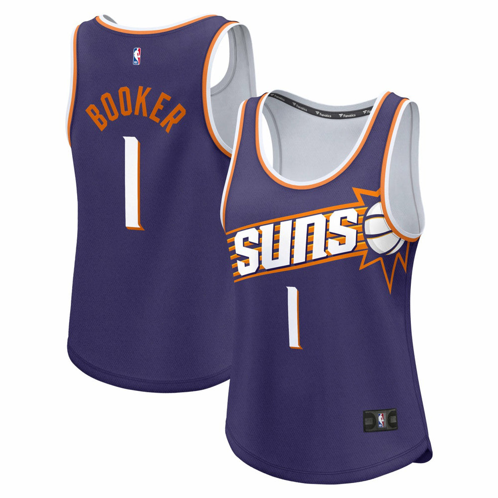 NBA Devin Booker Phoenix Suns Women's Fast Break Player Jersey
