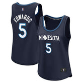 NBA Anthony Edwards Minnesota Timberwolves Women's Fast Break Player Jersey