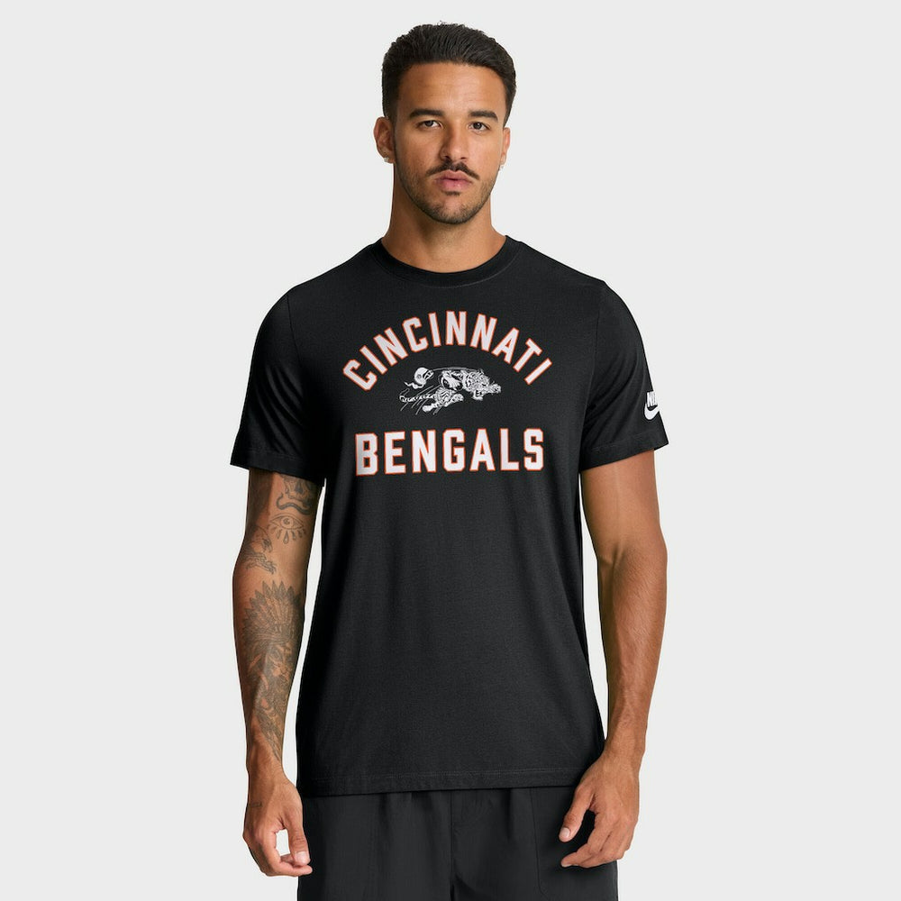 Favorable Timeline Tri-Blend T-Shirt - Cincinnati Bengals