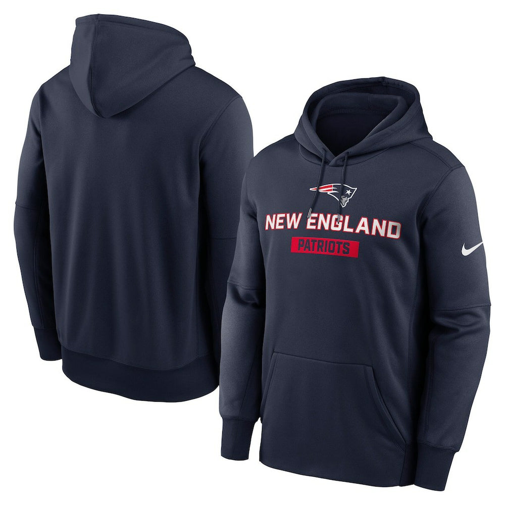 Toss Sweep Performance Pullover Hoodie - New England Patriots