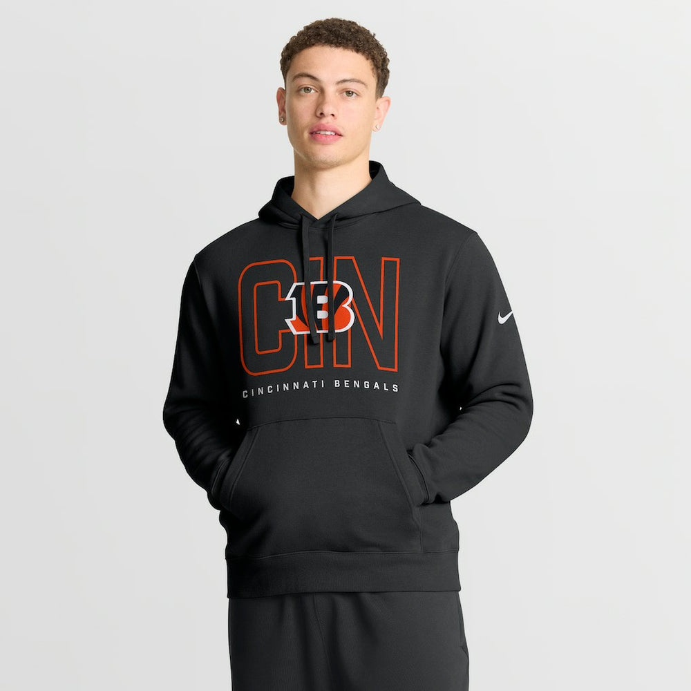 Busted Play Club Fleece Pullover Hoodie - Cincinnati Bengals