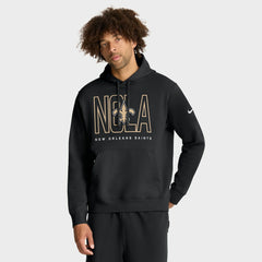 Busted Play Club Fleece Pullover Hoodie - New Orleans Saints