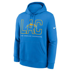 Busted Play Club Fleece Pullover Hoodie - Los Angeles Chargers