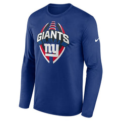 Primetime Legend Icon Performance Long Sleeve T-Shirt - New York Giants