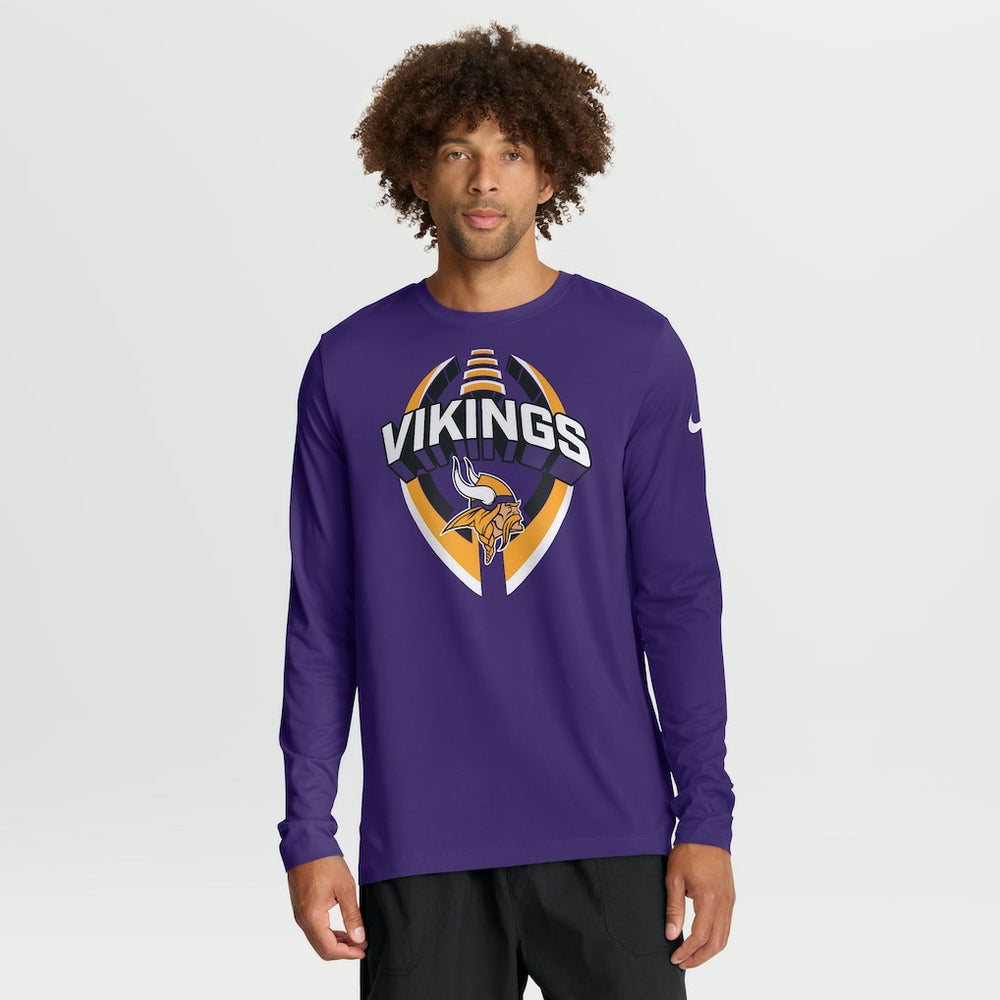 Primetime Legend Icon Performance Long Sleeve T-Shirt - Minnesota Vikings